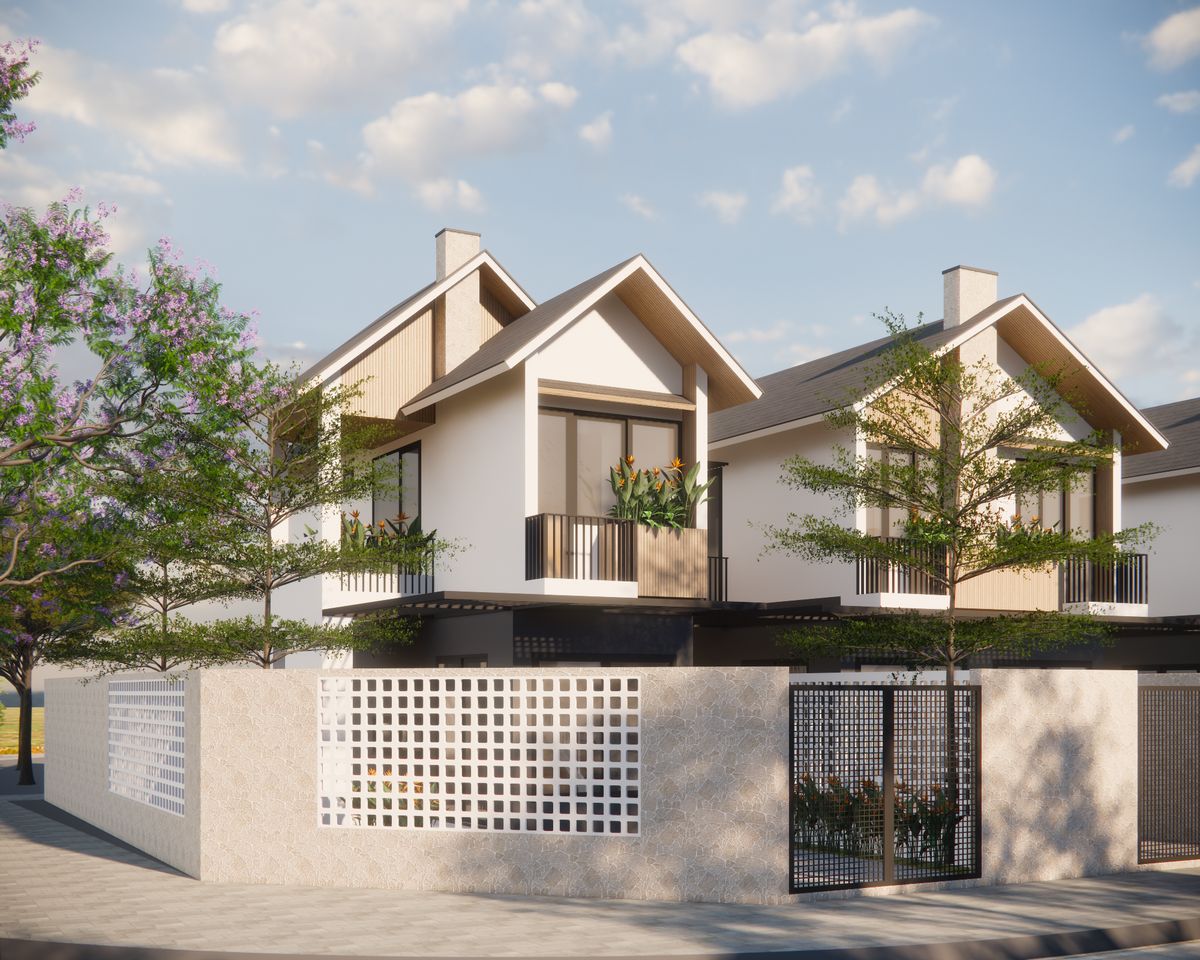 Phối cảnh nhà phố mẫu 1